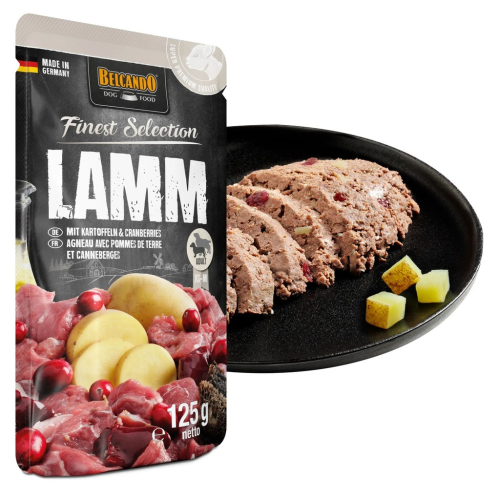 Belcando Finest Selection Lamb with Potatoes & Cranberries 125g