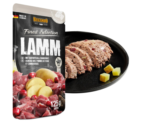 Belcando Finest Selection Lamb with Potatoes & Cranberries 125g