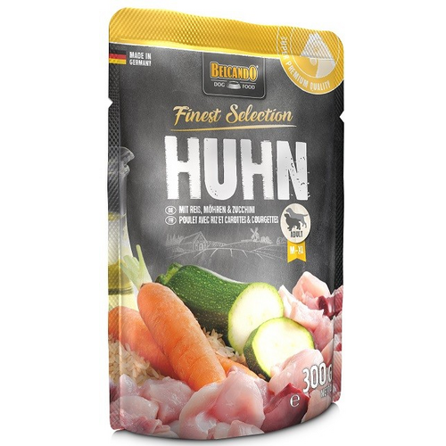 Belcando Pouches Kylling med ris, squash & gulerod 300 gr.