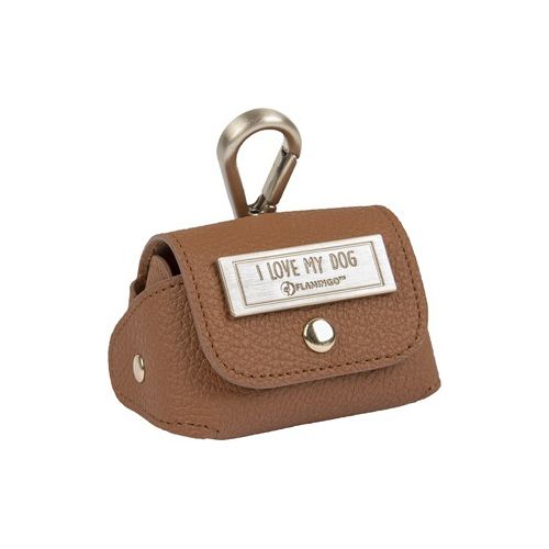 POOP BAG HOLDER QUINT BROWN 8CM