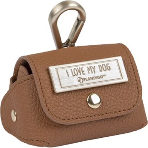 POOP BAG HOLDER QUINT BROWN 8CM
