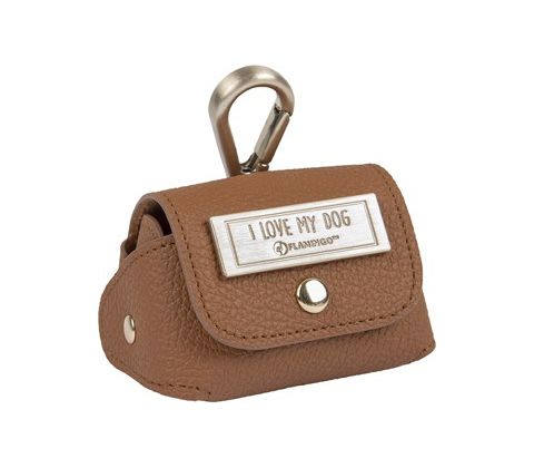 POOP BAG HOLDER QUINT BROWN 8CM
