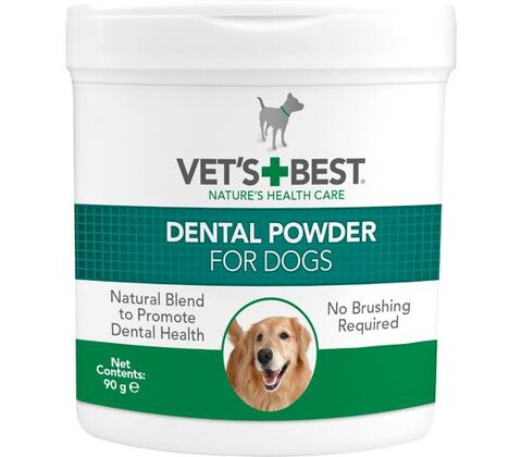 VETS BEST TANDPLEJEPULVER TIL HUND 90g