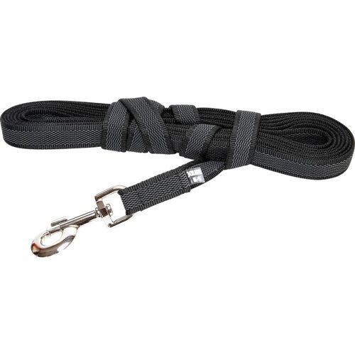Julius-K9 C&G Super grip line med håndtag sort/grå