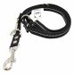 FENRIZ DRESSURLINE 2,2 M / 1,5 CM  SORT MED REFLEKS