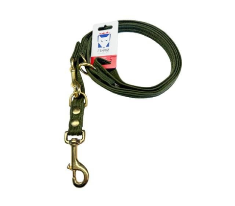 FENRIZ DRESSURLINE GRØN, MESSING