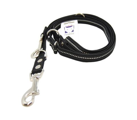 FENRIZ DRESSURLINE 2,2M X 2,5 CM SORT MED REFLEKS