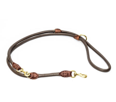 PARIS Dressurline Mørkebrun 6 mm. / 220 cm.