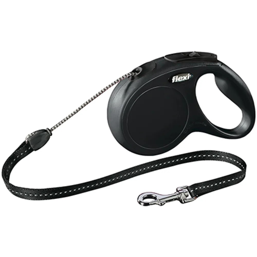 Flexi New Classic snor M, 5 Meter