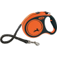 Flexi Xtreme L Bånd 5m Sort/orange Max65kg