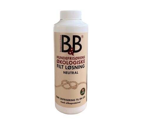 B&B Hundefrisørens Filt løsning - Neutral