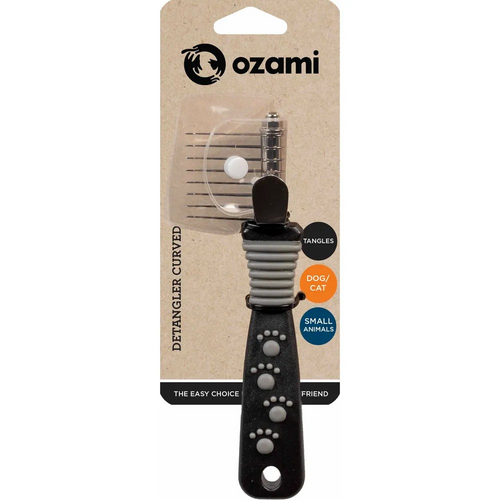 Ozami Detangler Curved 17,3x5x2,5cm -