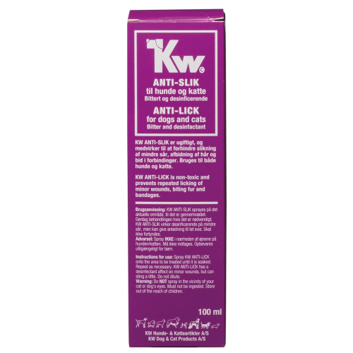 KW ANTI-SLIK TIL HUNDE OG KATTE 100ML