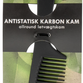 B&B Antistatisk karbon kam