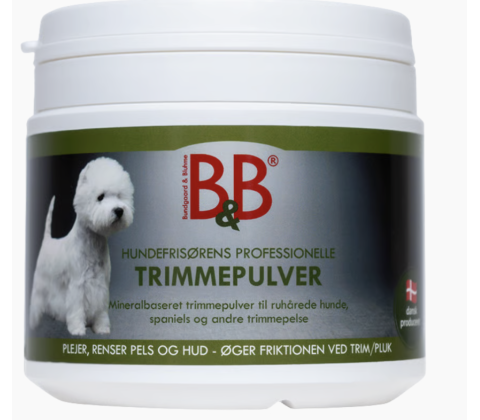 Hundefrisørens professionelle Trimmepulver