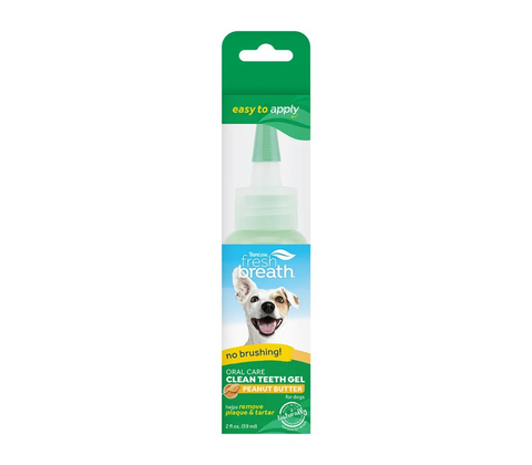 Tropiclean Oral Care Gel Peanutbutter 59 ml.