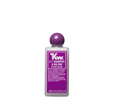 Kw 2 i 1 shampoo og balsam