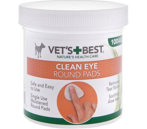 Vets Best Clean vatrondeller til øjenpleje