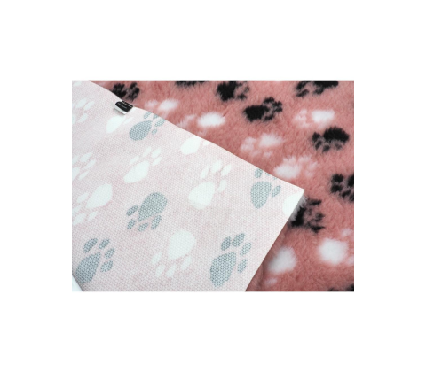 Nordic Paws Vetbed Poter, Lyserød S