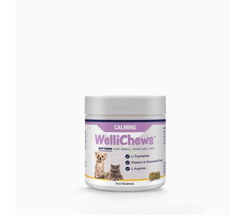 WelliChews® Calming Soft Chews til små hunde og katte 