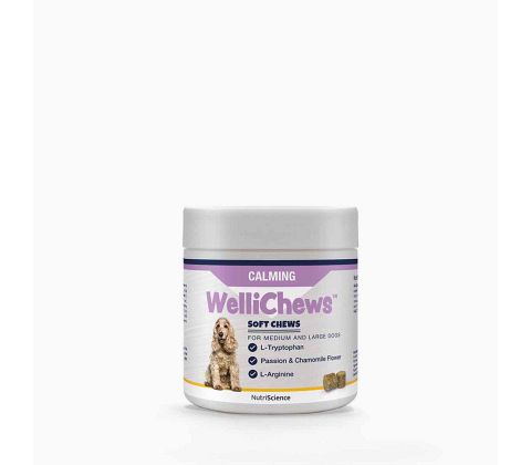 WelliChews® Calming Soft Chews til mellem og store hunde