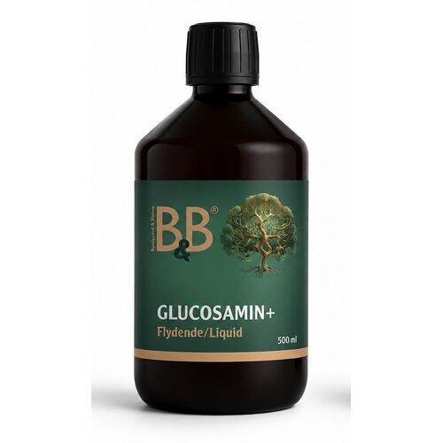 B&B Glucosamin+ Flydende 500 ml.
