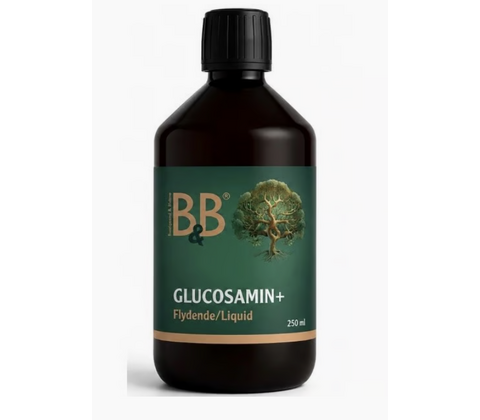 B&B Glucosamin+ Flydende 250 ml.