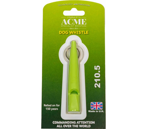 Acme dog whistle 210.5 lysegrøn/lime 