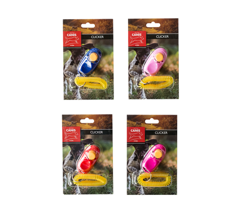 Active Canis Clicker with spiral wristband