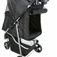 Klapvogn / Buggy til hund - Sort