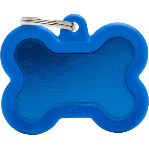 MyFa tegn hush, ben blå, gummi blå