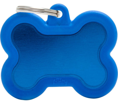 MyFa tegn hush, ben blå, gummi blå