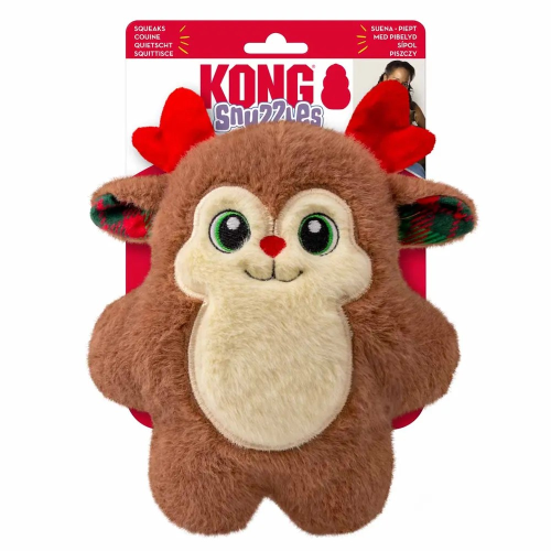 Kong Holiday Snuzzles Reindeer M