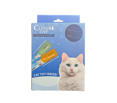 Clever Cat Creamy cat christmas calender 24 pcs + 1 toy