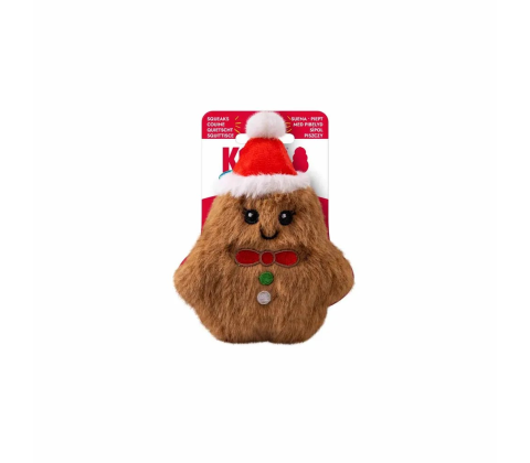 Kong Holiday Snuzzles Mini Gingerbread Xs 
