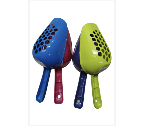 Grus skovl med runde huller