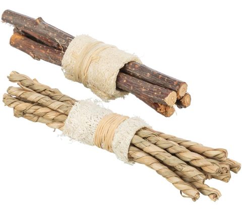 Trixie sticks træ/søgræs med loofah