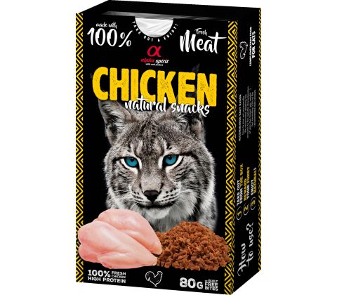 Alpha Spirit Naturals Chicken kattesnacks (kylling)