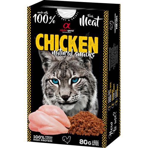 Alpha Spirit Naturals Chicken kattesnacks (kylling)