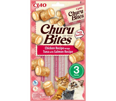 Churu Cat Bites Kylling/tun/laks