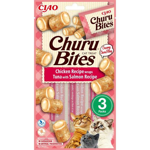 Churu Cat Bites Kylling/tun/laks