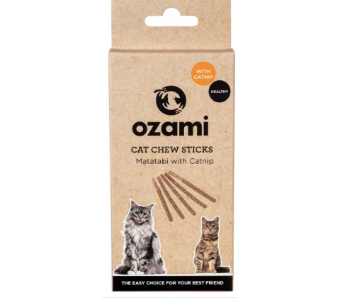 Matatabi pind med Catnip Pudder 12cm