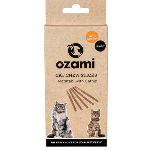 Matatabi pind med Catnip Pudder 12cm