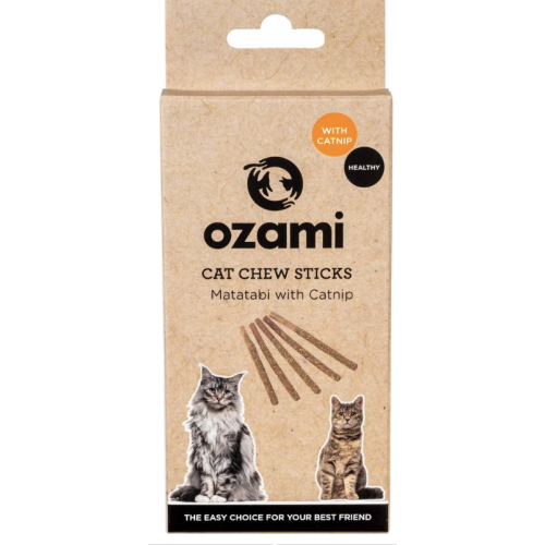 Matatabi pind med Catnip Pudder 12cm