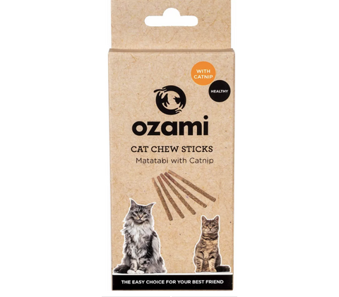 Matatabi pind med Catnip Pudder 12cm