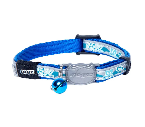 ROGZ NIGHTCAT HALSBAND S BLÅ 