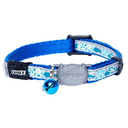 ROGZ NIGHTCAT HALSBAND S BLÅ 