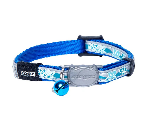 ROGZ NIGHTCAT HALSBAND S BLÅ 