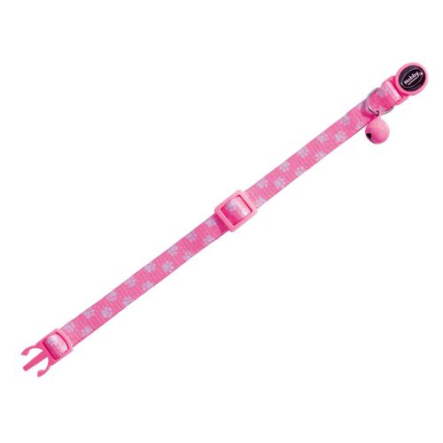 Kattehalsbånd “Paw pink”