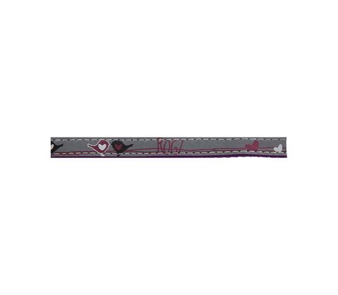 ROGZ NIGHTCAT HALSBÅND LILLA 11MM 20-31CM